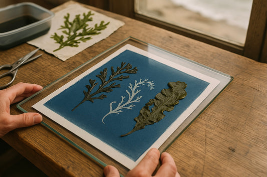 Seaweed Cyanotype Workshop Sunday 19th October 2-4pm